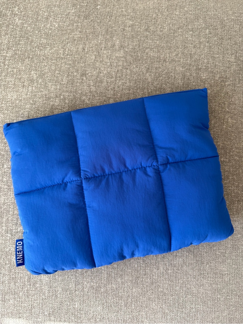 Knemo Blue Quilted Bag - New